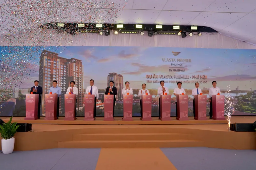 Văn Phú khởi công dự án Vlasta Premier - Phú Hội